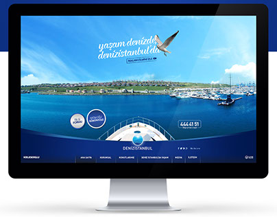 Deniz İstanbul Website Tasarımı
