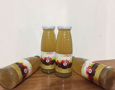 Branding Biofruti and their apple juice