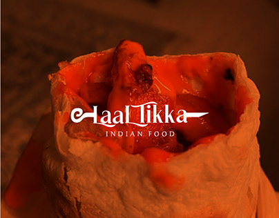 شعار مطعم هندي لال تيكا