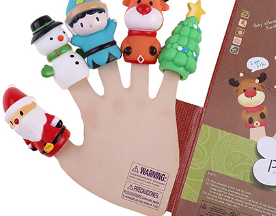 CCINEE Christmas Finger Puppets Toys (B07SZL5FNH)