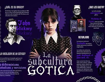 Infografía - Subcultura gótica