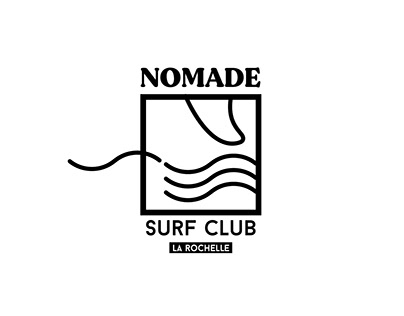 Logotype, NOMADE Surf School