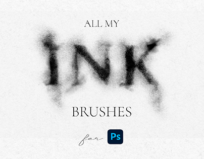 All my INK BRUSHES for Photoshop | free download