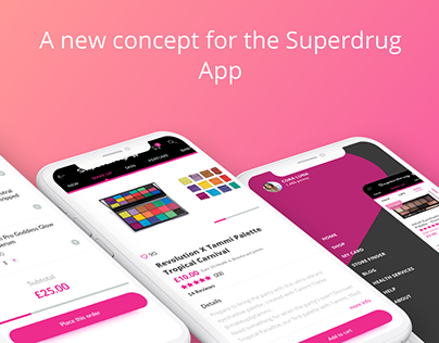 Superdrug App Concept