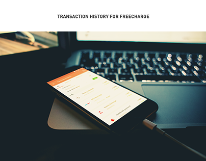 Transaction history for Freecharge