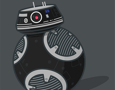 BB-9E Star Wars Illustration