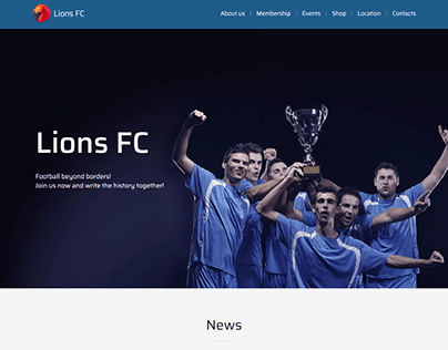 Lions FC Website