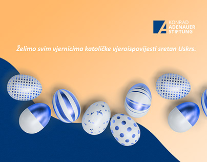 Easter cards for Konrad Adenauer Stiftung Sarajevo