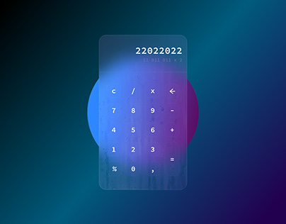 UI challenge #004 Calculator
