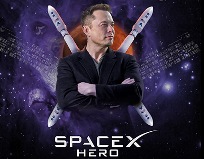 Space X Poster Design