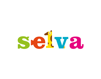 Selva | kids branding logo