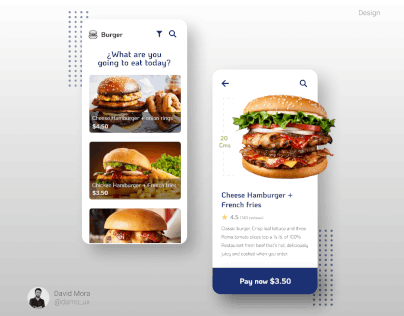 Ux/Ui Burger App