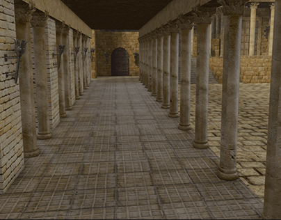 3D model of the Archaeological City Sufetula Tunisia