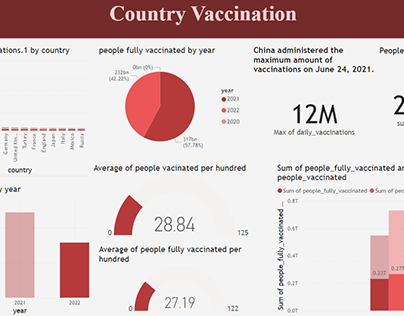 Project thumbnail - Country Vaccination Analysis