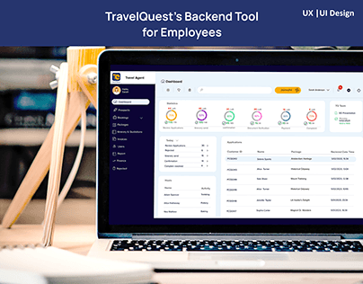 Travel Quest's Backend Tool for Employees