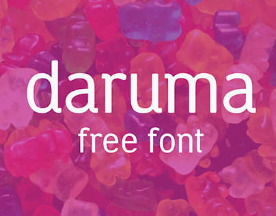 Daruma free font