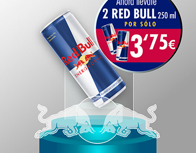 Diseño de expositor para Red Bull