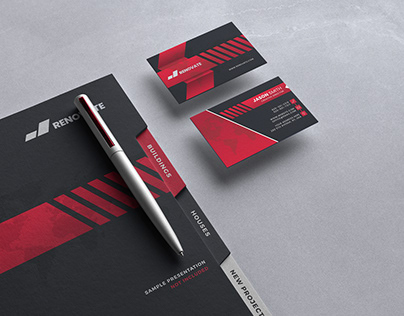 Renovate Business Card Template