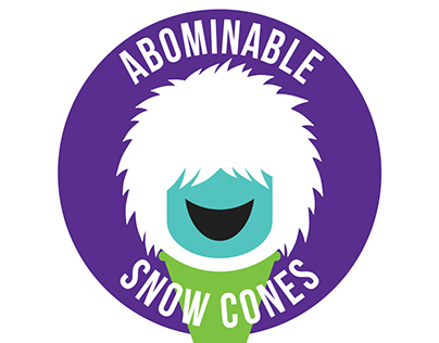Abominable Snow Cones - Logo Design