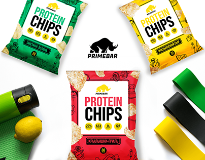 Protein Chips Design Packaging
