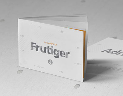 Frutiger: An Exploration of a Typeface