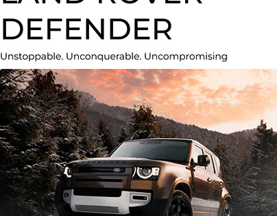 Presentation of Land Rover Defender