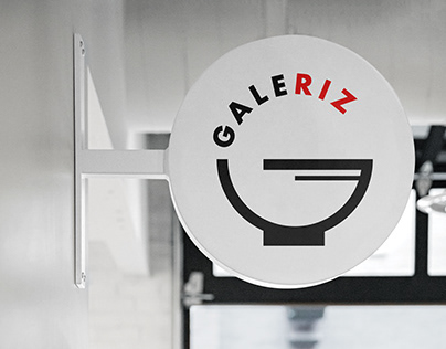 Logo design for Galeriz (restaurant)