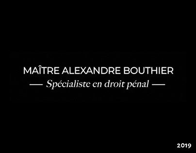 Maitre BOUTHIER - video