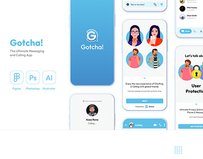 Gotcha-Messaging & Calling App