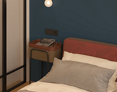 Bedroom Visualisation. Design by Vusal Madatov