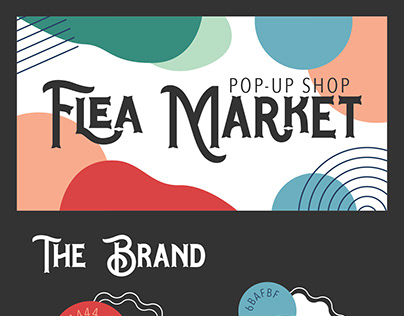 "The Flea Market" Pop-Up Shop Branding
