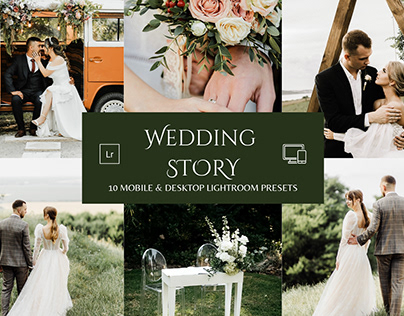 Project thumbnail - 10 Airy Wedding Lightroom Presets