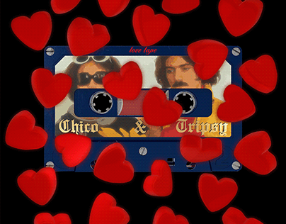 Chico & Tripsy- "Love tape" EP merch concept