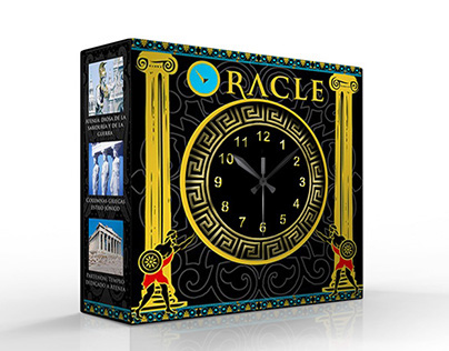 Ilustración y empaque, para reloj "Oracle"