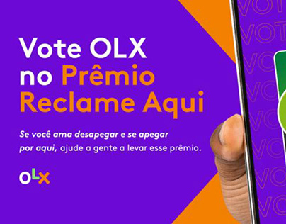 Vote na OLX no prêmio Reclame Aqui