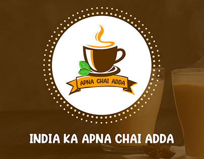 TEA SHOP BRANDING | FOR APNA CHAI ADDA