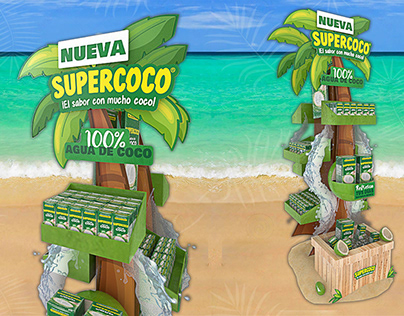 Floorstand Agua De Coco Supercoco
