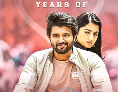 3Years For Geetha Govindham Poster