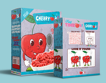 Packaging design- CHERRYO'S CEREAL/ Special Edition