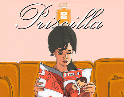 Project thumbnail - Poster Priscilla Movie A24