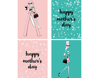 Mother's Day Illustration, digital download on Etsy