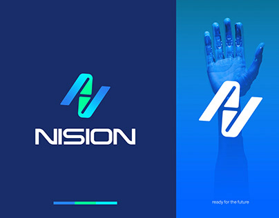 Nision Logo | N Letter Logo