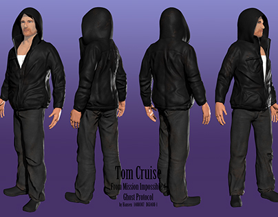 Tom Cruise Mission Impossible 4 Sculpt