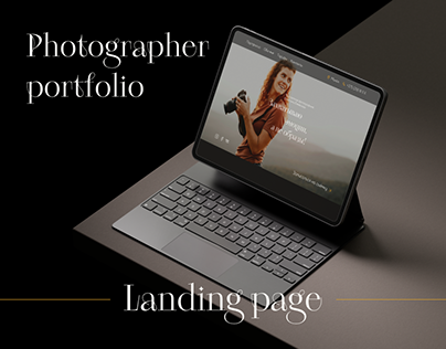Landing page | Photographer portfolio