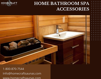 Find the Spa Accessories with Homecraft Saunas