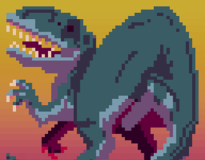Daily Pixel Dinosaur