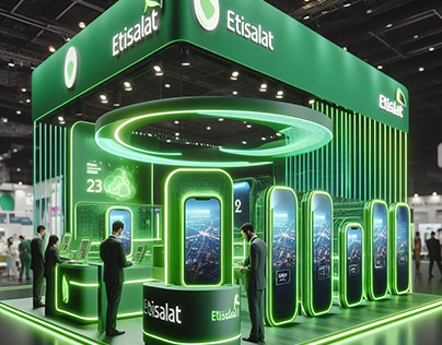 Etisalat booth concept (AI)