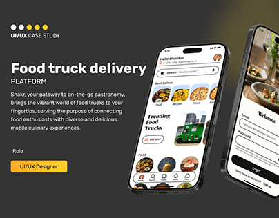 Snakr - Food Truck Delivery App