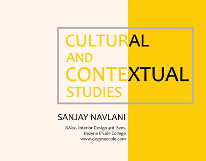 Cultural And Contextual Studies