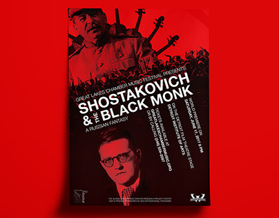 Shostakovich & The Black Monk Posters